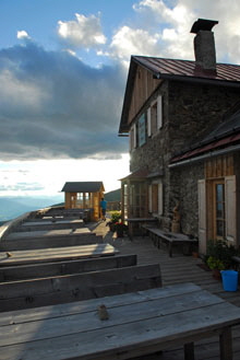 Bonnerhütte mit Terrasse